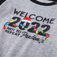thumbnail image 4 of DPTALR Christmas Child Printed Blouse Tops+Pants Xmas Family Matching Pajamas Set, 4 of 9