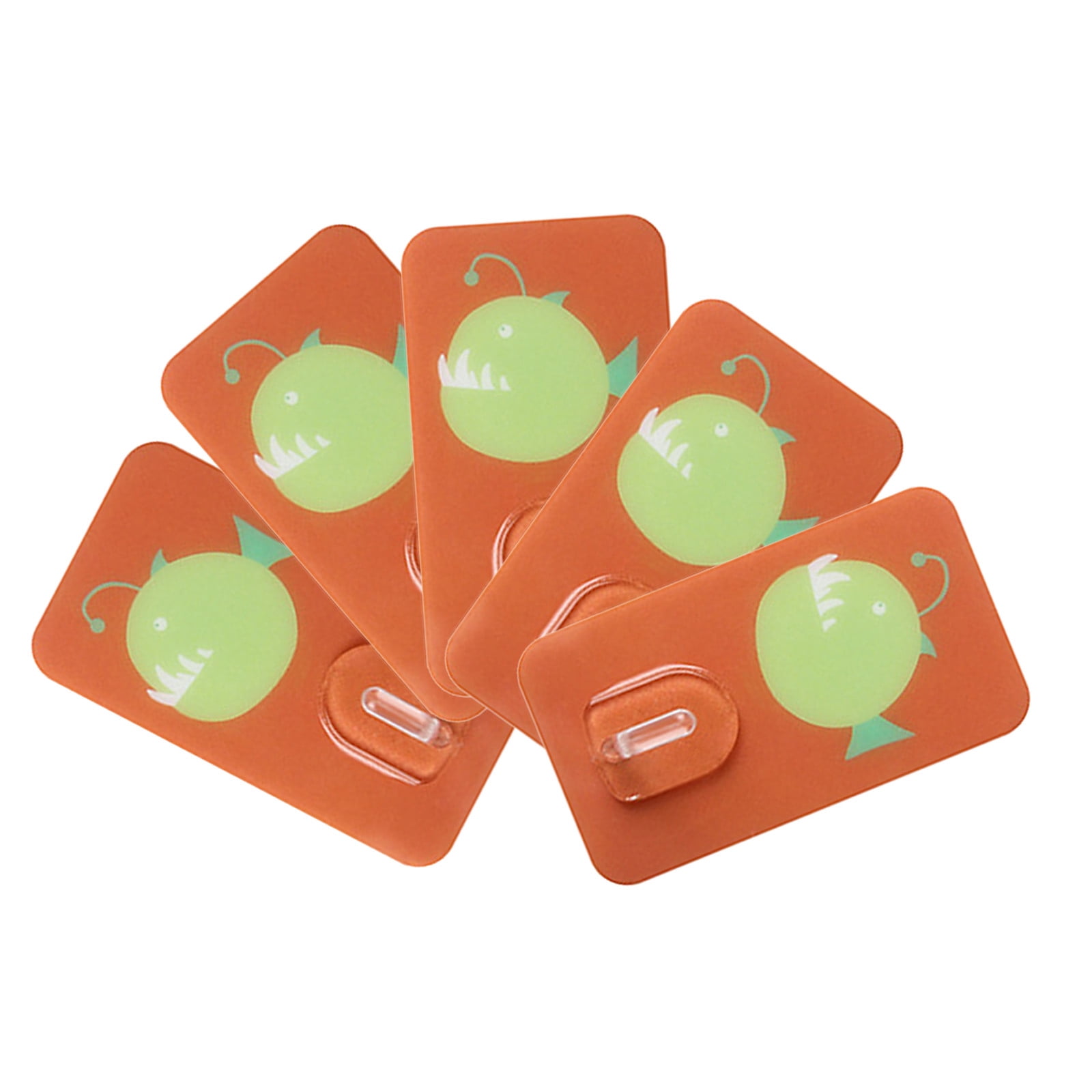 XZNGL 5 Pcs Crochets Autocollants Robustes pour Porte et Mur, Aspiration, Support à Forte Charge, Ventouse