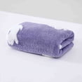 thumbnail image 1 of Tyidzon Towels for Bathroom Super Soft Velvet Rabbits Jacquards Hand Towel Super Absorbent Drying Gentle and Friendly, 1 of 6