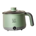 thumbnail image 2 of Luzkey Marmite Électrique Mini Marmite Domestique Polyvalente Casserole pour Nouilles Cuiseur de Nouilles Marmite Électrique Portable pour Nouilles Shabu Shabu Gris Vert, 2 of 8