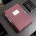 thumbnail image 4 of Birdeem Foldable A4 File Storage Box, Thickened Plastic Document Organizer with Writable Label, Collapsible Office Storage Case for Home and Office Use, 4 of 7