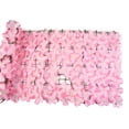 thumbnail image 3 of Artificial Cherry Blossom Leaf Privacy Fence Screen Home Garden Flowers Hedge, 3 of 4