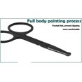 thumbnail image 3 of Safety Scissors,Premium Manicure Rounded Tip Scissors Multi-purpose,Men's Series Hair Removal Tools,Stainless Steel High Precision Blade,Beauty Grooming for Eyebrow,Eyelash,Dry Skin,Nose Hair 3.5 inch, 3 of 6