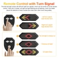 thumbnail image 4 of GRM Bike Turn Signals Light, 100LM 5-in-1 Smart Bright Bike Rear Tail Lamp IPX2 USB, 4 of 10