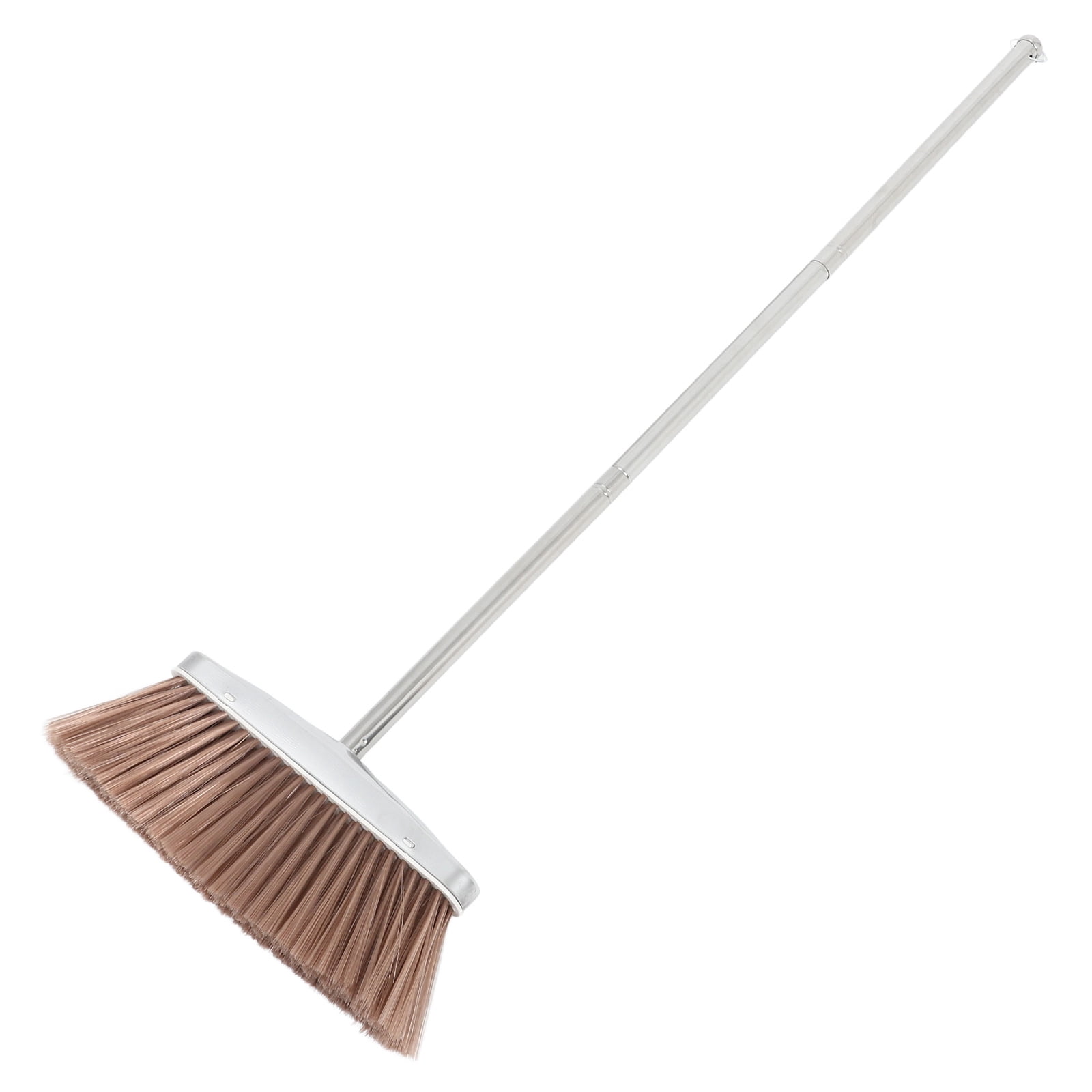 Raindrops Patio Broom with Stainless Steel Handle Efficient Dust and Pet Hair Removal for Home Use