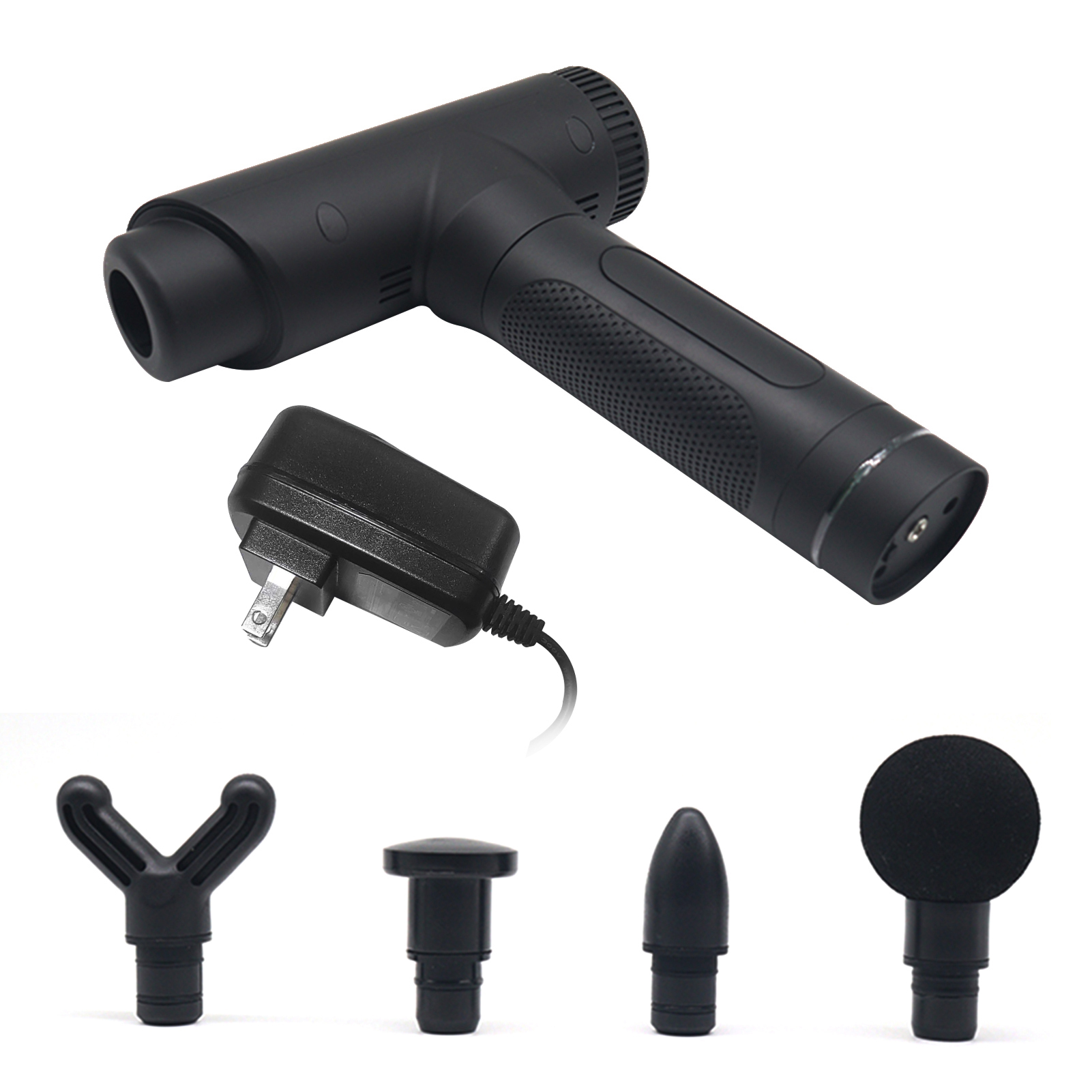 Massager Deep Tissue 20-Levels Muscle Massager for Pain Relief Handheld Electric Body Massager Portable Super Quiet Brushless Motor US Plug