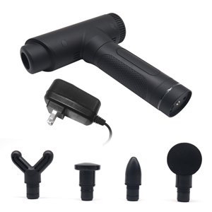 Massager Tissu profond 20-Levels Massager musculaire pour soulager la douleur Massaire de corps électrique portatif Super silencieux moteur sans brosse US Connecteur