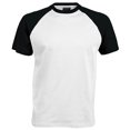 thumbnail image 1 of Kariban T-Shirt de Baseball à Manches Courtes pour Hommes, 1 of 2