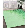 thumbnail image 3 of Ahgly Company Tapis Rectangulaire Lavable en Machine Intérieur Vert Transitionnel, 3 Pieds x 5 Pieds, 3 of 7