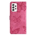 thumbnail image 2 of Compatible with Samsung Galaxy A52 5G/ 4G Embossed Butterfly Case with Wallet and Kickstand Cover, 2 of 5