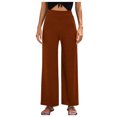 thumbnail image 1 of Birdeem Pantalon Grand Décontracté Mode Printemps et Été pour Femmes Couleur Unie Respirant Extensible Extérieur, 1 of 6