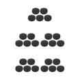 thumbnail image 3 of Transemion 5pcs Empty Aluminum Jars Cosmetic Screw Balm Lip Lid Cans Containers Black 20ml 5Set, 3 of 6