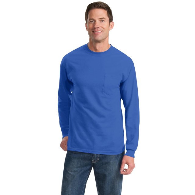 Long Sleeve Essential TShirt with Pocket