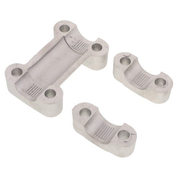 CNKOO Surélévateurs de Guidon Universels Support de Pince en Alliage d'Aluminium Pince de Guidon Mini Support de Guidon de Vélo Bloc de Support Compatible pour 125-150cc VTT Moto hors Route Fournitures