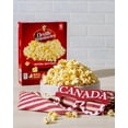 thumbnail image 2 of Orville Redenbacher Extra Buttery Microwave Popcorn, 100% Whole Grain Popcorn, Non‑GMO Popcorn, Gluten Free, High Source of Fibre, 492 g (6 bags x 82 g), 2 of 8