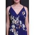 thumbnail image 2 of Bimba Bird Ladies Printed Resort Maxi DrawstringDressSpaghetti Strap Beach Wear-Small, 2 of 4