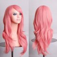 thumbnail image 2 of Costume , Synthetic Exquisite Soft Long Curly   For Christmas Party Light Blonde,Mint Green,Coffee,Pink, 2 of 2
