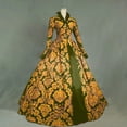 thumbnail image 3 of UPPADA Costumes Gothiques pour Femmes à Manches Longues Victorian Dresses Robe Corset Grande Taille Robe Maxi Fluide Robe de Fête Cocktail Robe Lacée Robe de Mascarade Jolies Robes de Bal Offres Éclair du Jour, 3 of 5