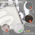 thumbnail image 4 of KOEXM Get Naked Bath Mat Cute Bathroom Rugs Non Slip Machine Washable Funny Bath Mat, Water Absorbent Shower Rug Grey 20" x 32" Funny Bathroom Decor, 4 of 7