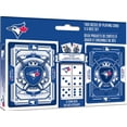 thumbnail image 1 of Masterpieces Puzzle Company Toronto Blue Jays Two Decks Of Playing Cards & Dice Set, 1 of 4