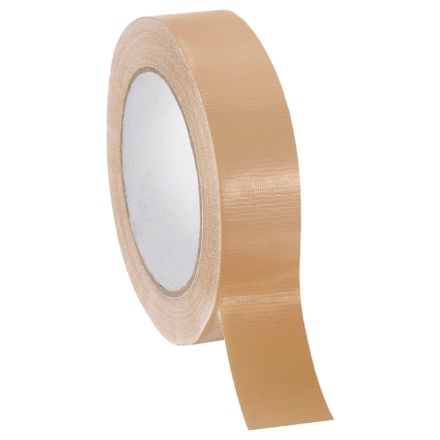 Unique Bargains Ruban de Reliure Brun, Ruban de Réparation de Reliure en Tissu de 22 Yards
