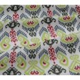 thumbnail image 5 of oneOone Viscose Jersey Fabric Swirl & Paisley Ikat Printed Craft Fabric BTY 60 Inch Wide, 5 of 5