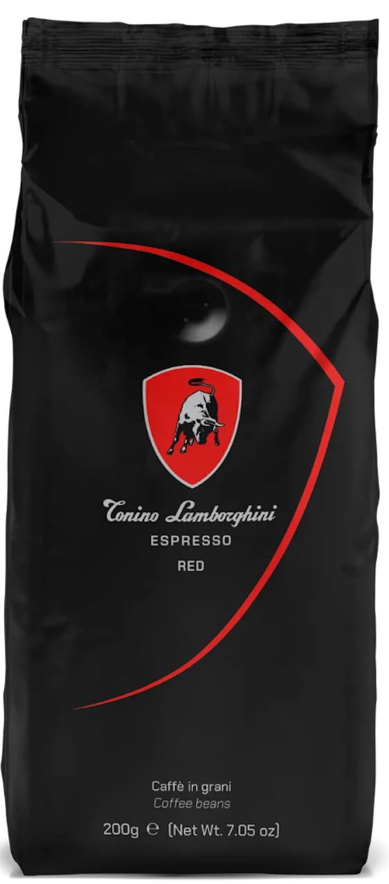 Tonino Lamborghini Whole Bean Italian Espresso Coffee Blend – 200g Premium Roast