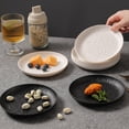 thumbnail image 1 of Sentmoon Salad Dressing Container to Go4 PCS Plastic Serving Trays For Party W 5.91Inch X L 5.91Inch Dinner PlatesDishwasherPlastic Plates Reusable Lightweight Plates For Kitchen, 1 of 10