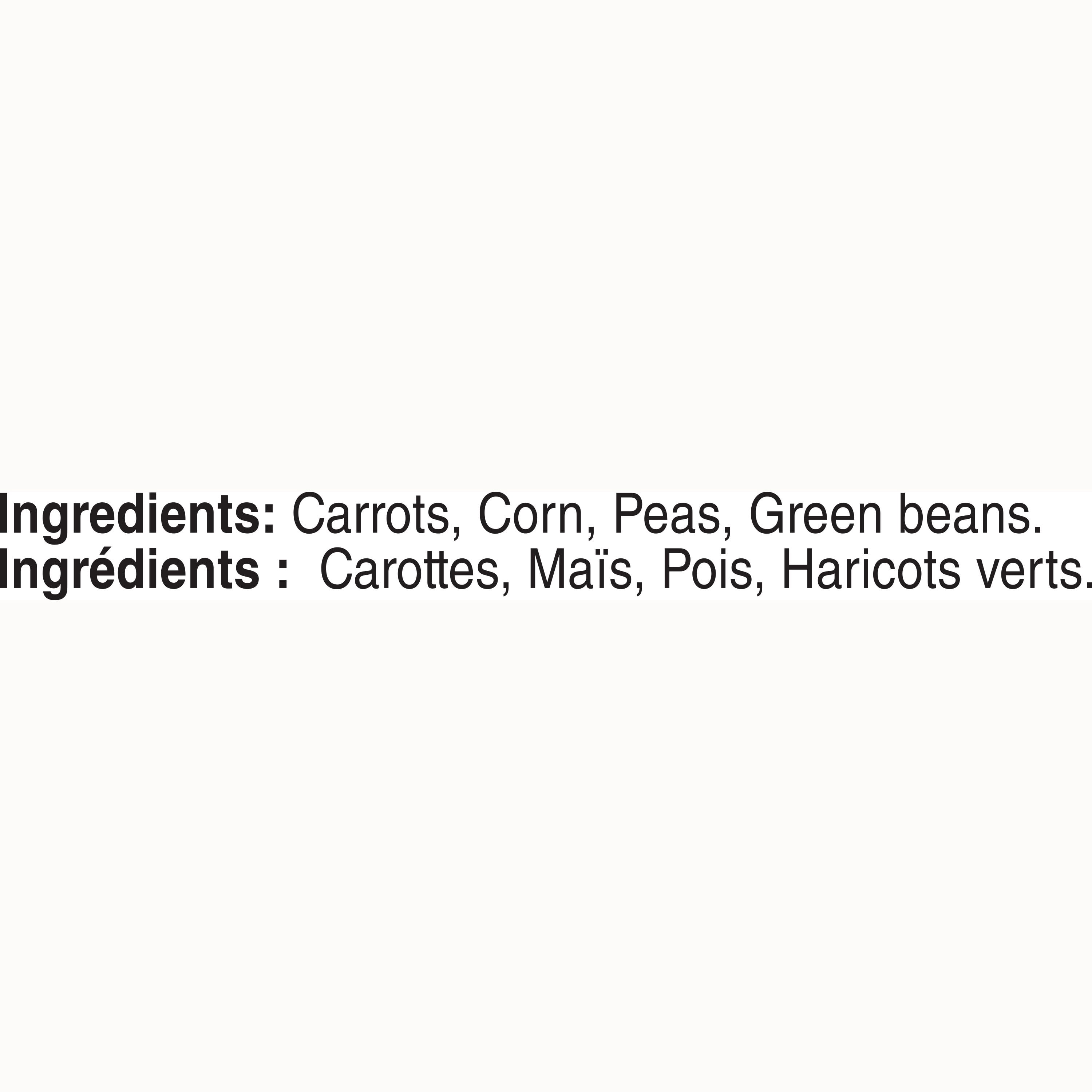 Mélange de légumes Géant Vert 750 g