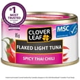 thumbnail image 1 of Clover Leaf® Spicy Thai Chili Flaked Light Tuna 85g, Wild Caught, Gluten Free, 15g Protein per Serving, Ready to Eat., 1 of 5