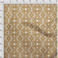 thumbnail image 4 of oneOone Georgette Viscose Dark Mustard Fabric Ikat Sewing Craft Projects Fabric Prints By Yard 42 Inch Wide, 4 of 4