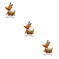 thumbnail image 2 of Ruiboury Party Decor Essential Christmas Foil Balloons With Exquisite Patterns Balloon Christmas Suitable For Any Places multicolor Reindeer 3Set, 2 of 6