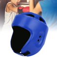 thumbnail image 4 of Boxing Helmet Boxing Head Gear Sanda Helmet Boxing Helmet PU Leather Adjustable Head Guard Sanda Kickboxing Training Defense, 4 of 8