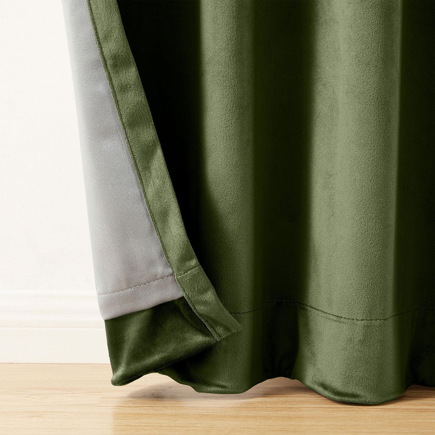 Better Homes & Gardens Panneau de Rideau Occultant en Velours avec passe-Tringle