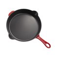 thumbnail image 3 of STAUB Pans 28 cm / 11 inch Cast Iron Traditional Deep Frypan, Cherry, 3 of 7