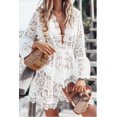thumbnail image 2 of Maillot de Bain en Dentelle Crochetée pour Femmes, Robe de Plage, 2 of 5