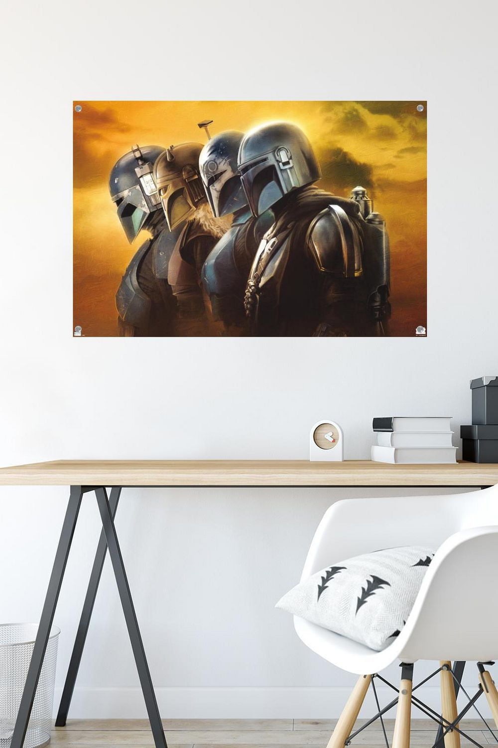 Star Wars: The Mandalorian Season 3 - Helmets Wall Poster, 22.375" x 34"