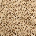 thumbnail image 1 of oneOone Rayon Beige Fabric Floral Craft Projects Decor Fabric Printed By The Yard 56 Inch Wide, 1 of 4