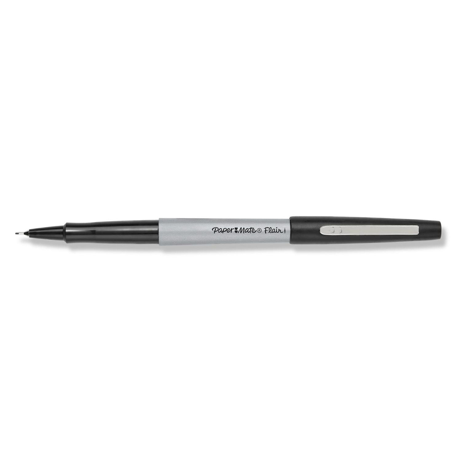 Stylos feutres Paper Mate Flair, pointe ultra fine (0,4 mm), noir