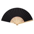 thumbnail image 4 of (2-Pack) Rinsvye Solid Fan Folding Dot Paper Fans Party Wedding Hand Dance Wedding Fans Held Silk Pattern Color Wooden Fans Bulk Tools & Home Improvement, 4 of 4