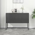 thumbnail image 1 of vidaXL Buffet Anthracite 105x35x75 cm Acier, 1 of 5