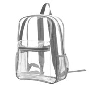 Wzzjkit Clear Backpack Multi-functional Travel Bag Student School Bag Transparent Backpack Beach for Sports Activities and Games in Concert Festival