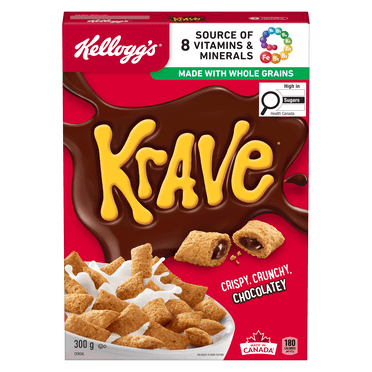 Kellogg's Krave* Cereal, 300g