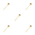 thumbnail image 2 of Ruiboury Exquisite Stainless Steel Mixing Spoon For Tea Essential For Tea Lovers Essential For Tea Drinking Stainless Steel Spoon dog paw gold 1 5Set, 2 of 6