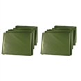 thumbnail image 1 of Lot de 8 Couvertures d'Urgence Ultralégères Réutilisables en Mylar, Couverture Thermique d'Urgence pour Plein Air, Camping, Randonnée, Survie, 1 of 8