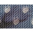 thumbnail image 5 of oneOone Cotton Poplin Navy Blue Fabric Abstract Block Sewing Material Print Fabric By The Yard 56 Inch Wide, 5 of 5