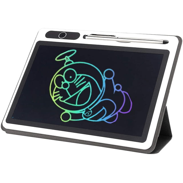 Electronic Notepad, 10Inch LCD Tablet Drawing Pad Hand Painting Tool Electronic Writing Board for Kids/Adult/Business Meetings/Daily Notes/Work Memos, Rose Red