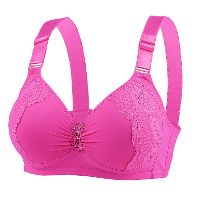 fheaev Everyday Bras for Women Light Padded Bras Comfortable Wireless Bras with Soft Support Regular And Plus Size Bras with Adjustable Shoulder Strap Tshirt Push Up Bralettes