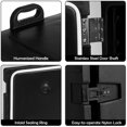 thumbnail image 4 of Giantex Food Pan Carrier, End-Loading Insulated for 5 Full-Size Pans, Portable Food Warmer (1), 4 of 8