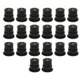 thumbnail image 1 of Miulika Rubber Motorcycle Windshield Accessories Windscreen Nuts Accessory 20x M6, 1 of 8